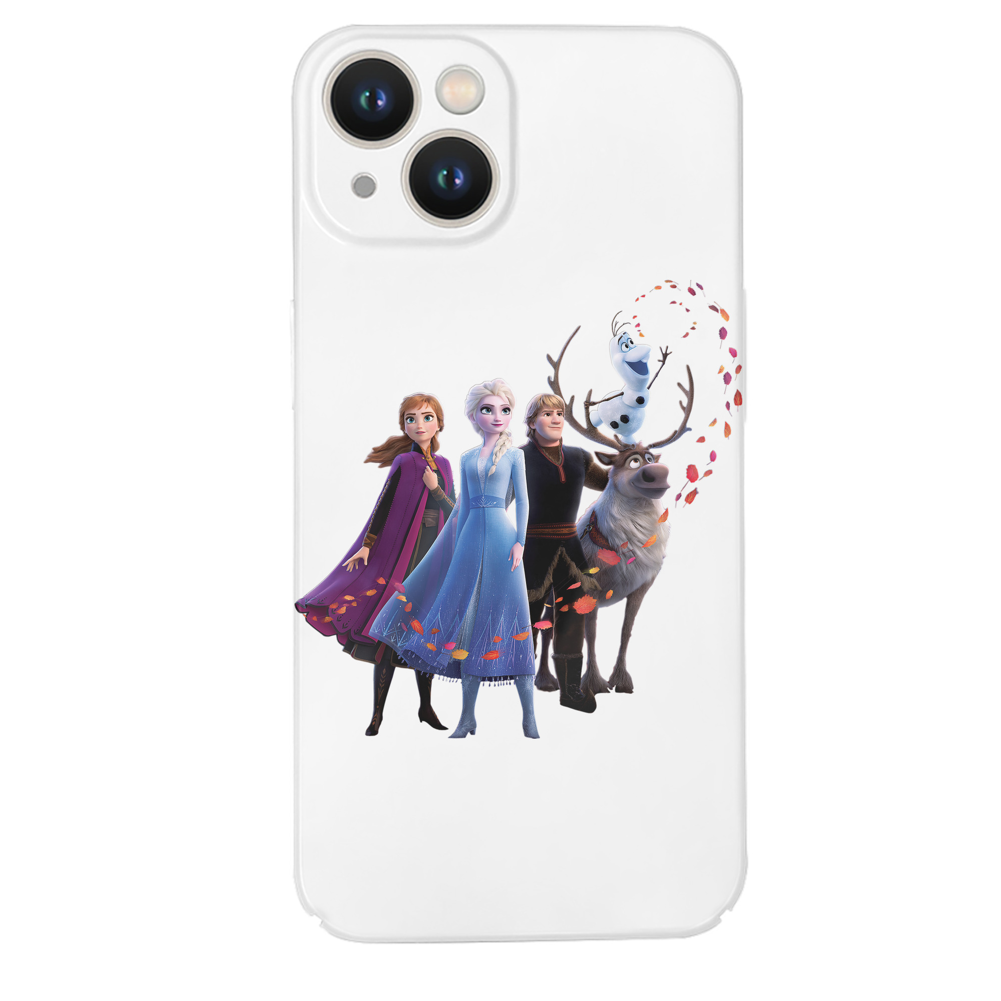 （画像用） アナと雪の女王 アンナ エルサ Frozen Anna Elsa 【iPhone 14シリーズ対応】ハードケース
